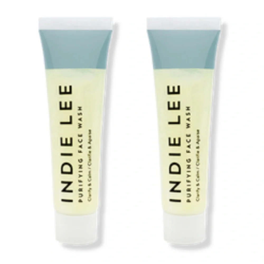 $5❤️🔥 LAST 1! INDIE LEE Purifying Face Wash Cleanser 2PK 🧼 NEW Clean Skincare